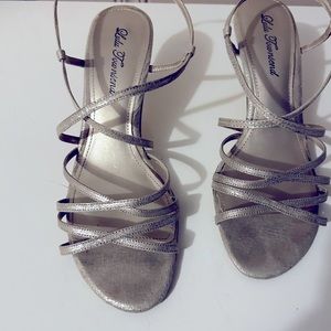 Lulu, Townsend silver sparkle sandal